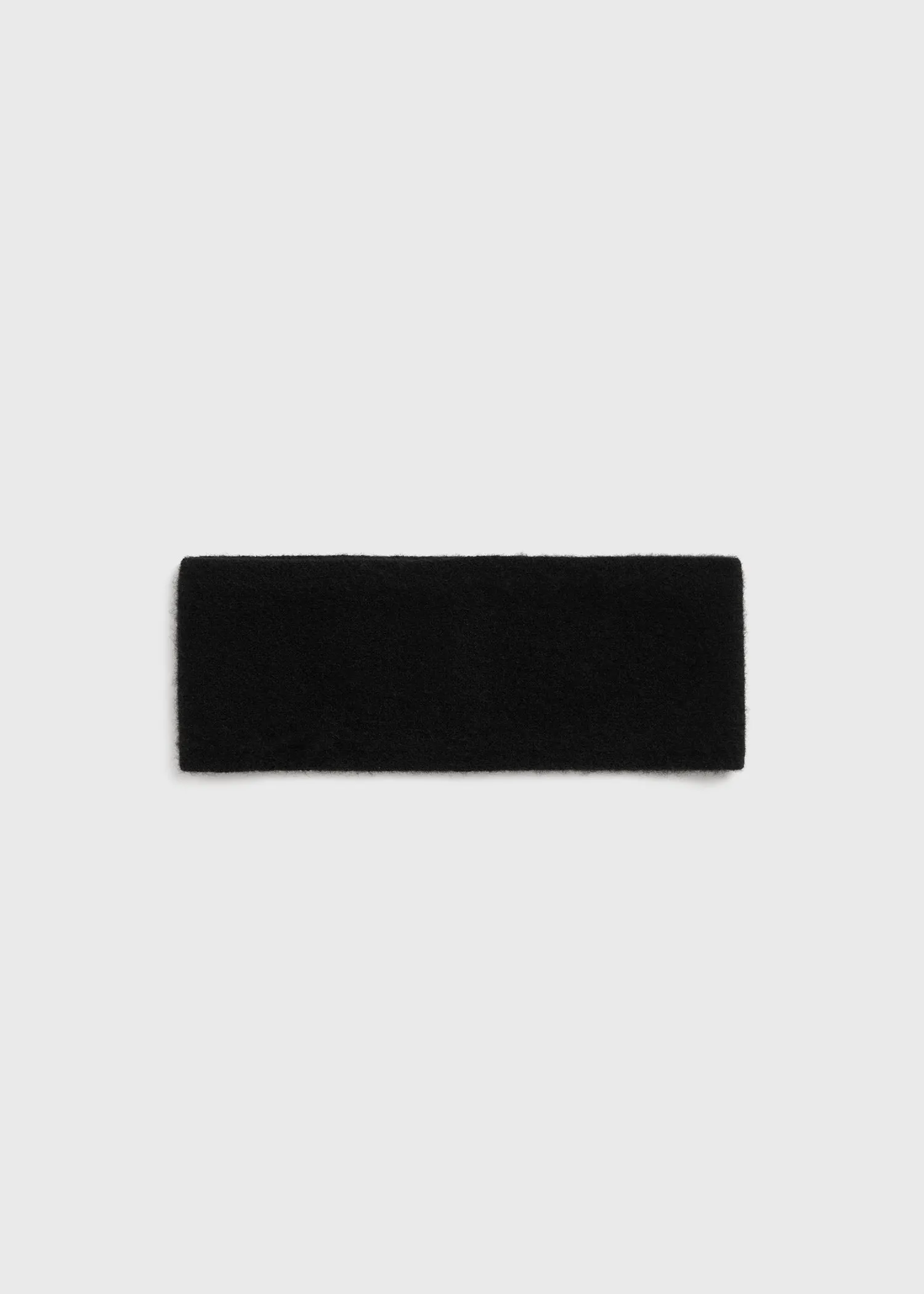 Cashmere headband black sold by Toteme