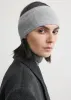 Cashmere headband grey sold by Toteme