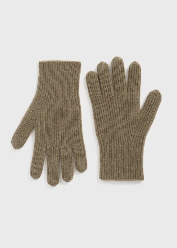 Cashmere gloves hazel sold by Toteme