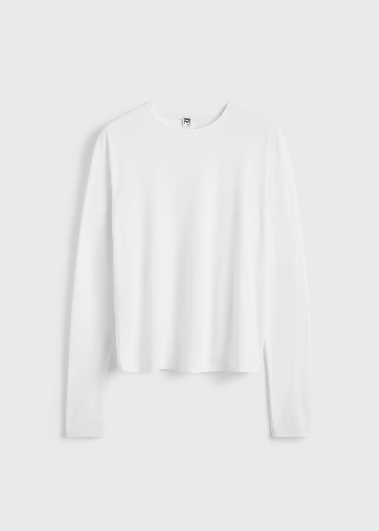 Classic long-sleeve tee white sold by Toteme product image thumbnail 5