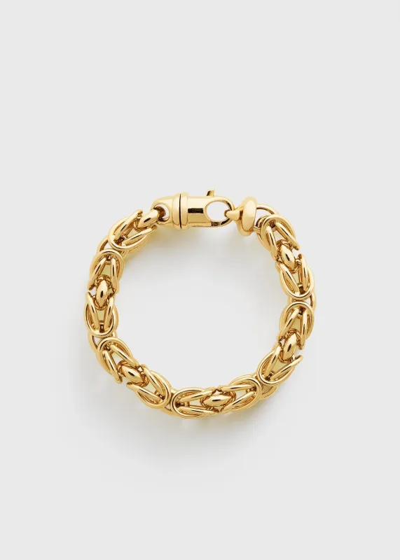 Byzantine bracelet gold sold by Toteme