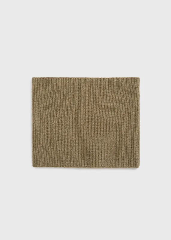 Cashmere neck warmer hazel sold by Toteme