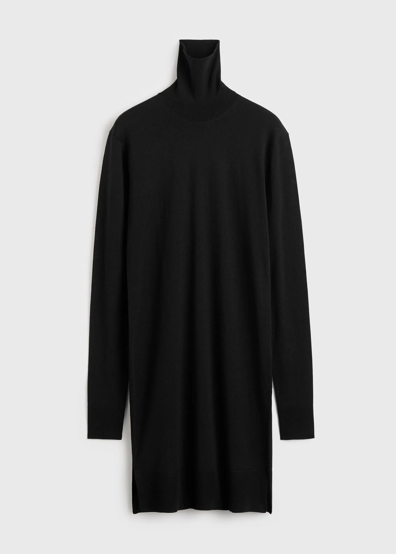 Turtleneck dress black sold by Toteme product image thumbnail 5