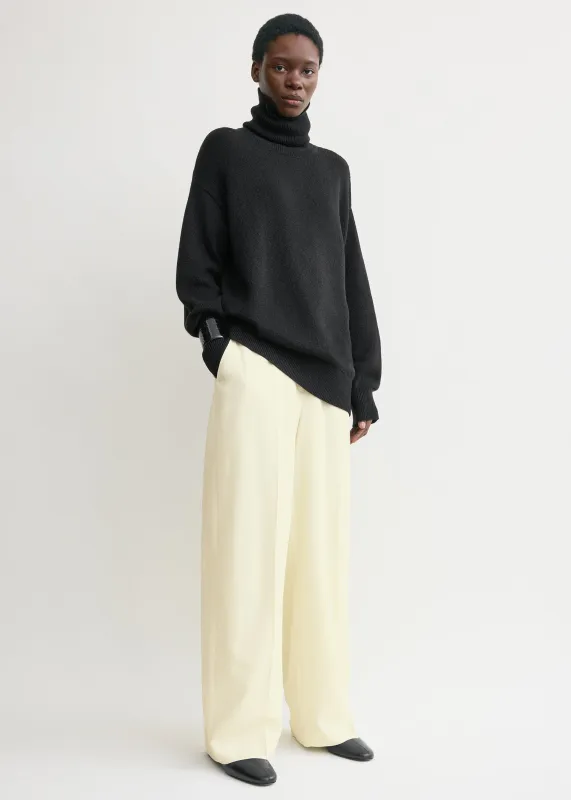 Longline turtleneck black sold by Toteme