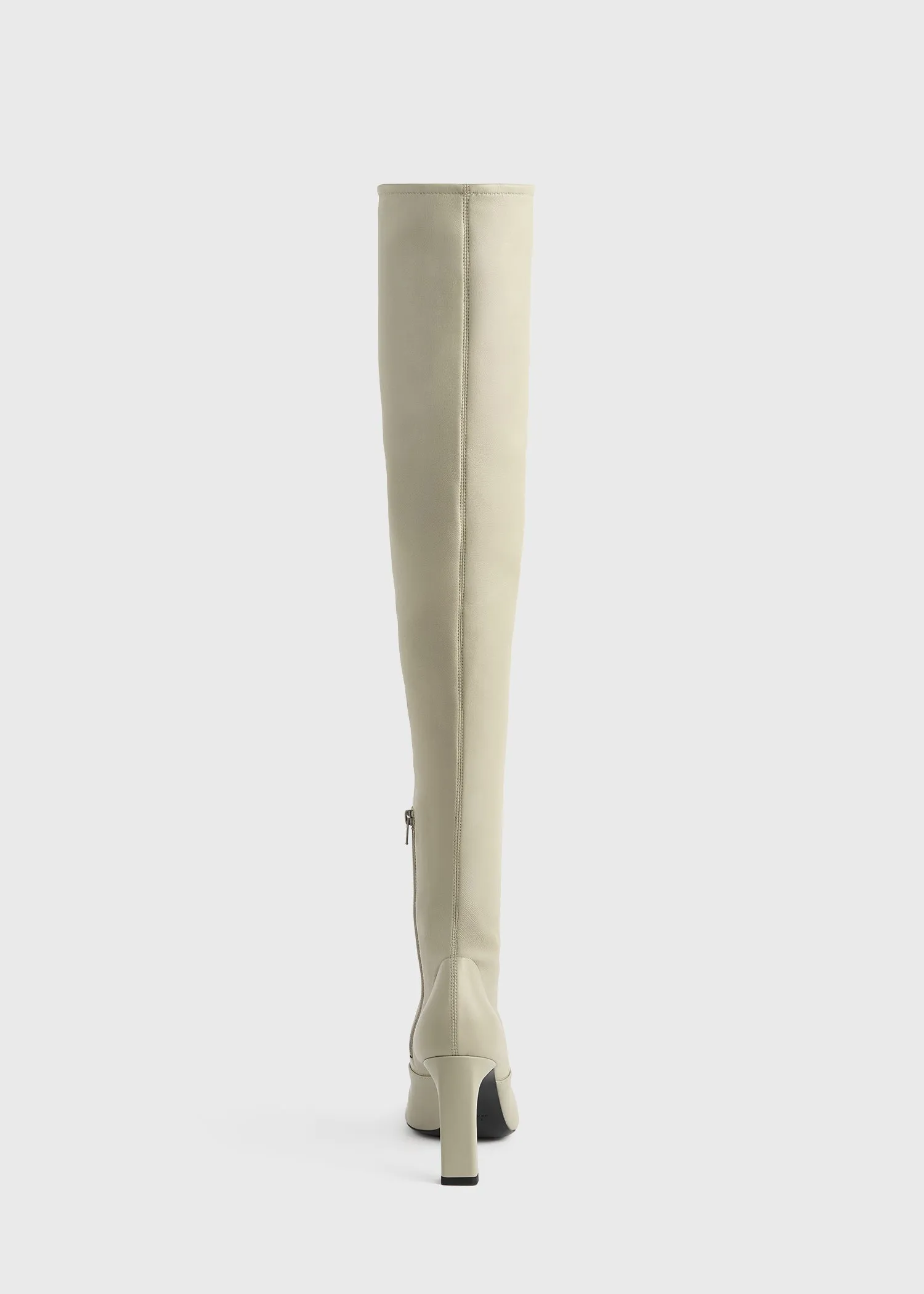 Nappa over-the-knee boots rye sold by Toteme product image thumbnail 4