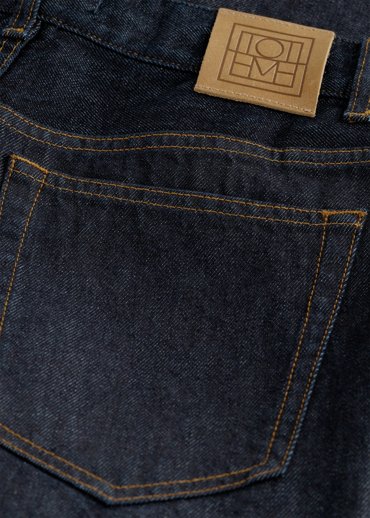 High slim denim rinsed blue sold by Toteme product image thumbnail 5