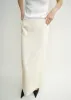 Light wool skirt ecru sold by Toteme
