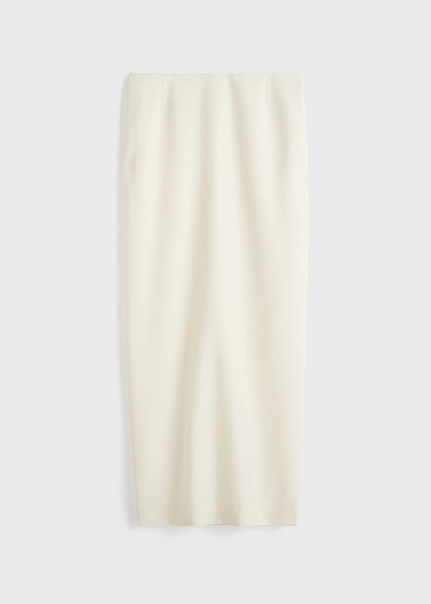 Light wool skirt ecru sold by Toteme product image thumbnail 5