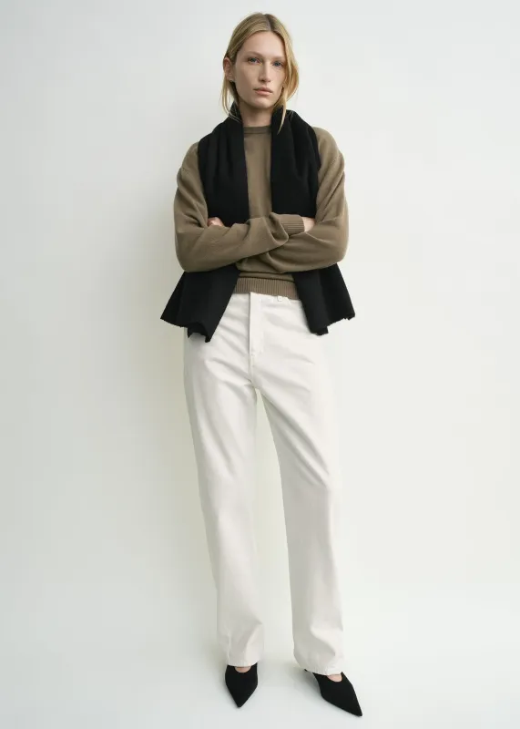 Classic cashmere crew knit hazel sold by Toteme