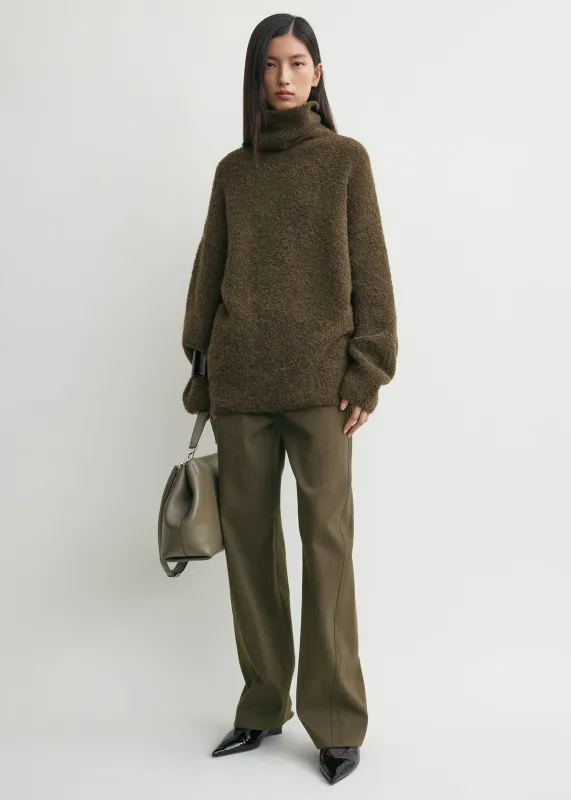 Bouclé turtleneck pepper sold by Toteme