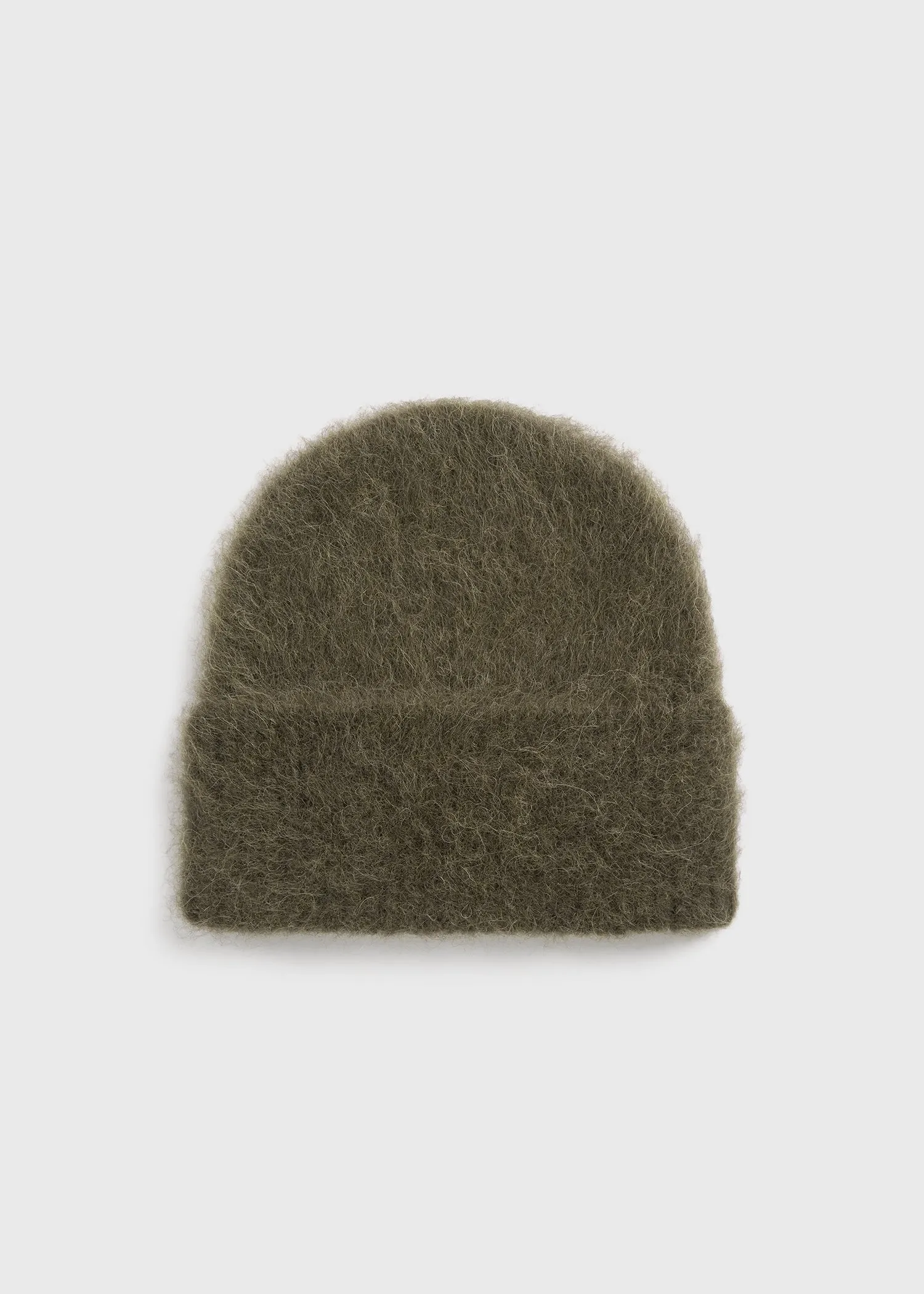 Alpaca knit beanie pepper sold by Toteme