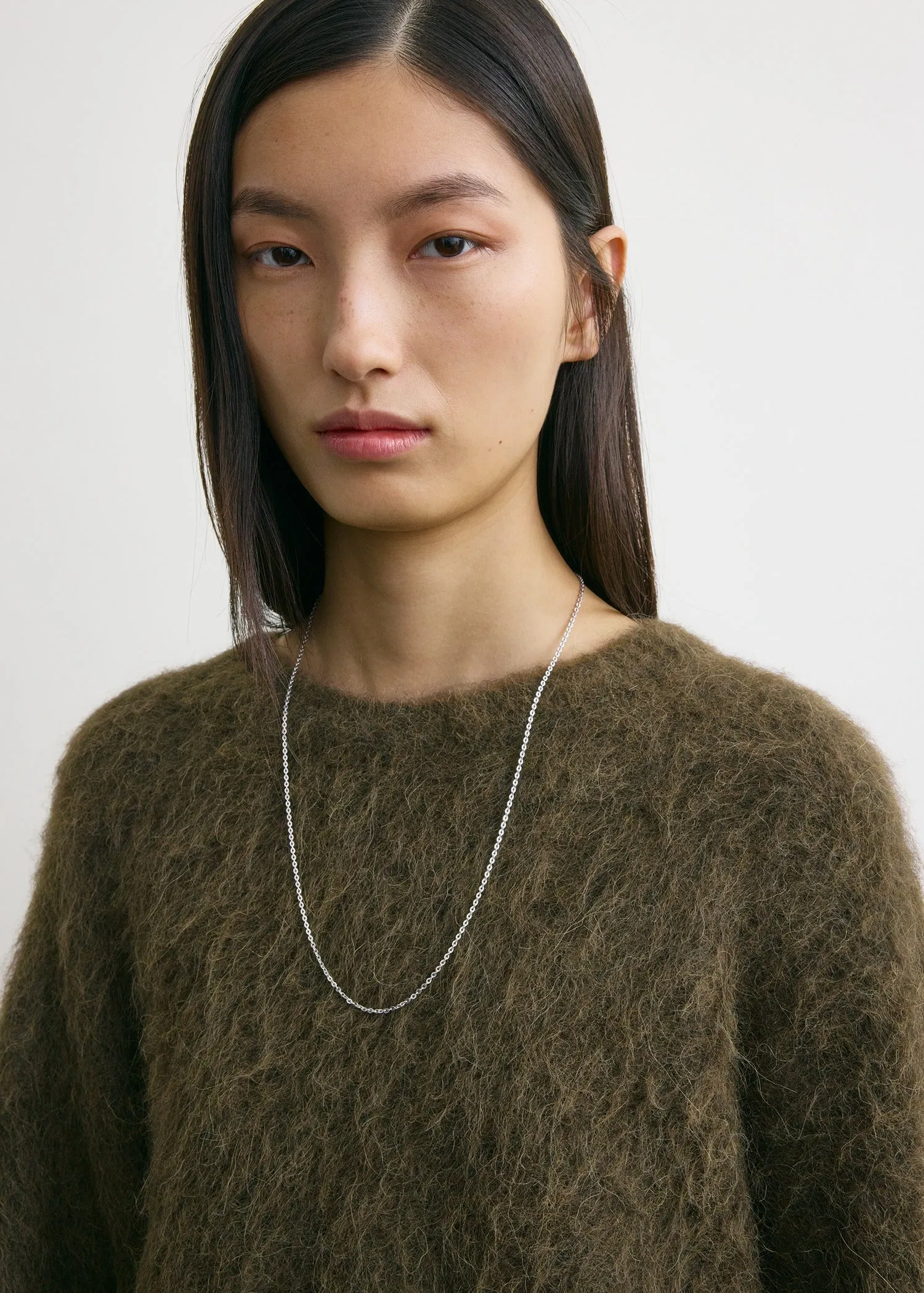 Boxy alpaca knit pepper sold by Toteme product image thumbnail 4