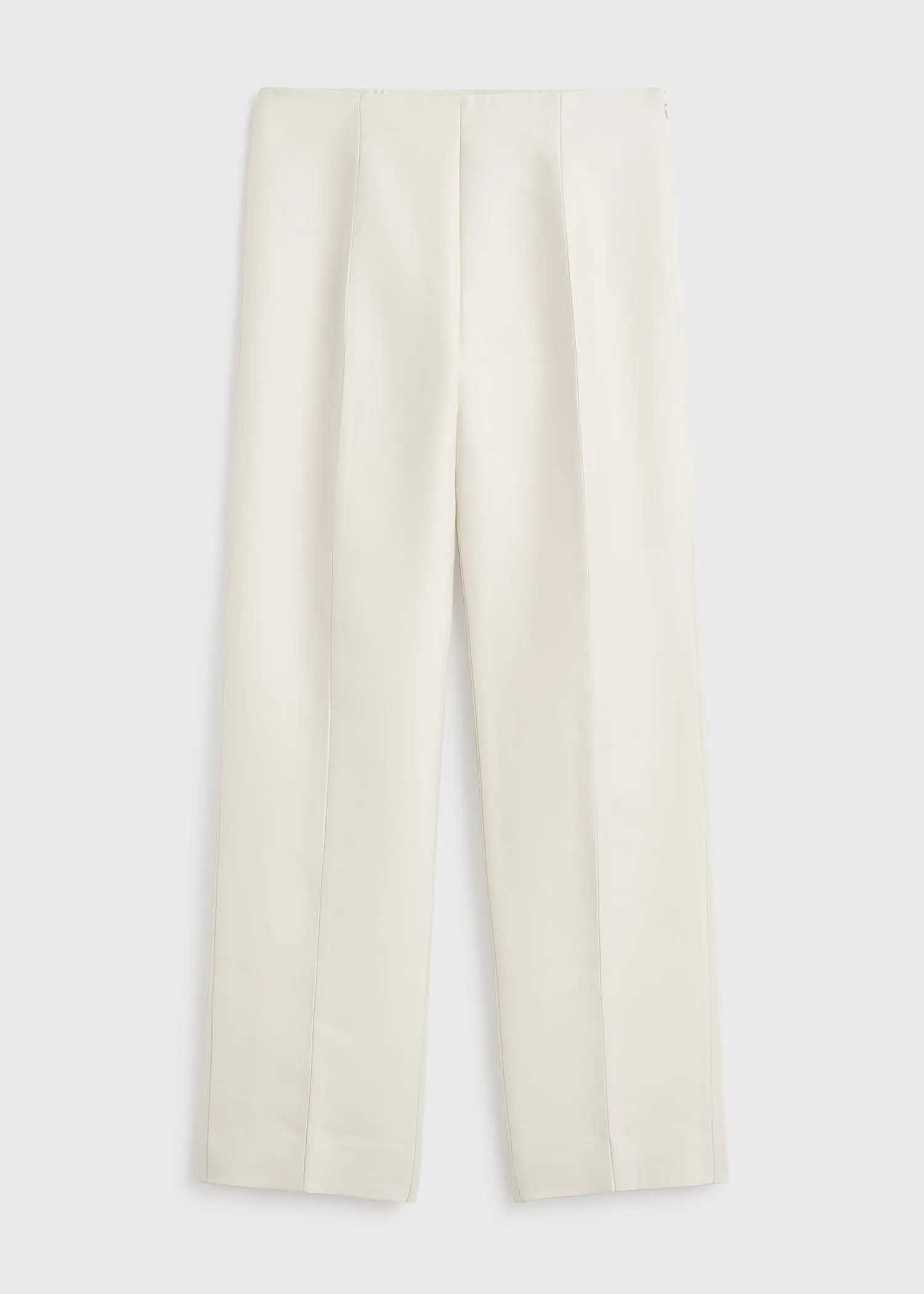 Slim evening trousers ecru sold by Toteme product image thumbnail 5