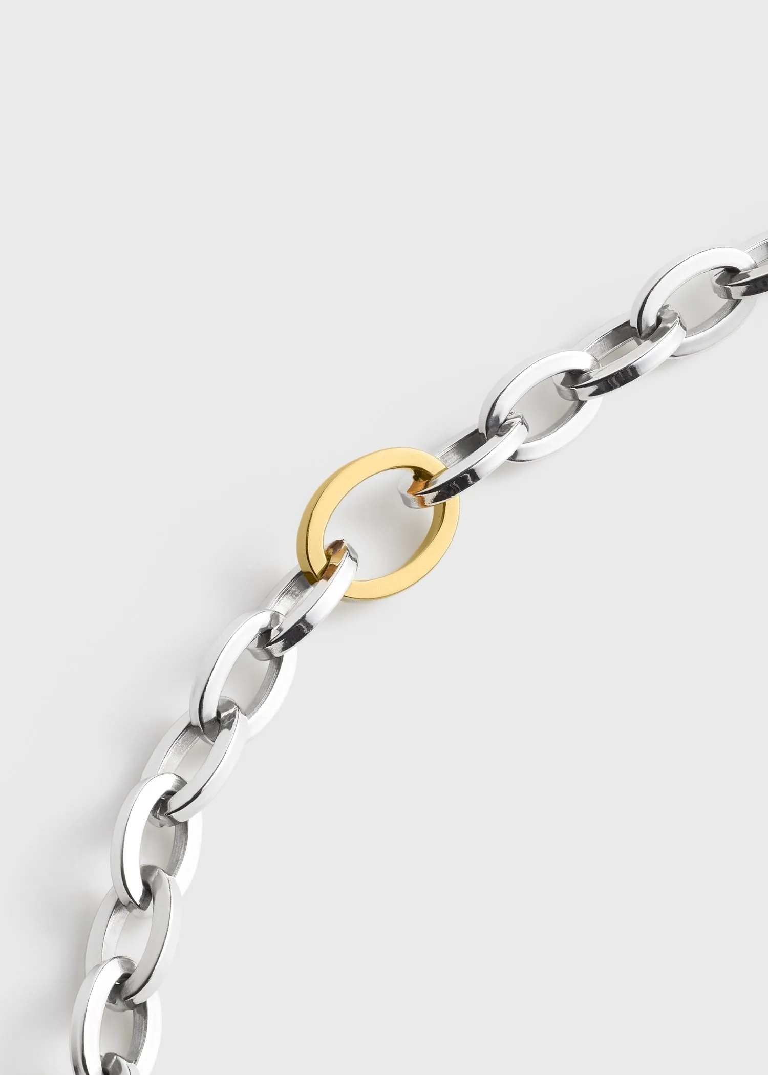 Bi-color chain silver/gold sold by Toteme product image thumbnail 4