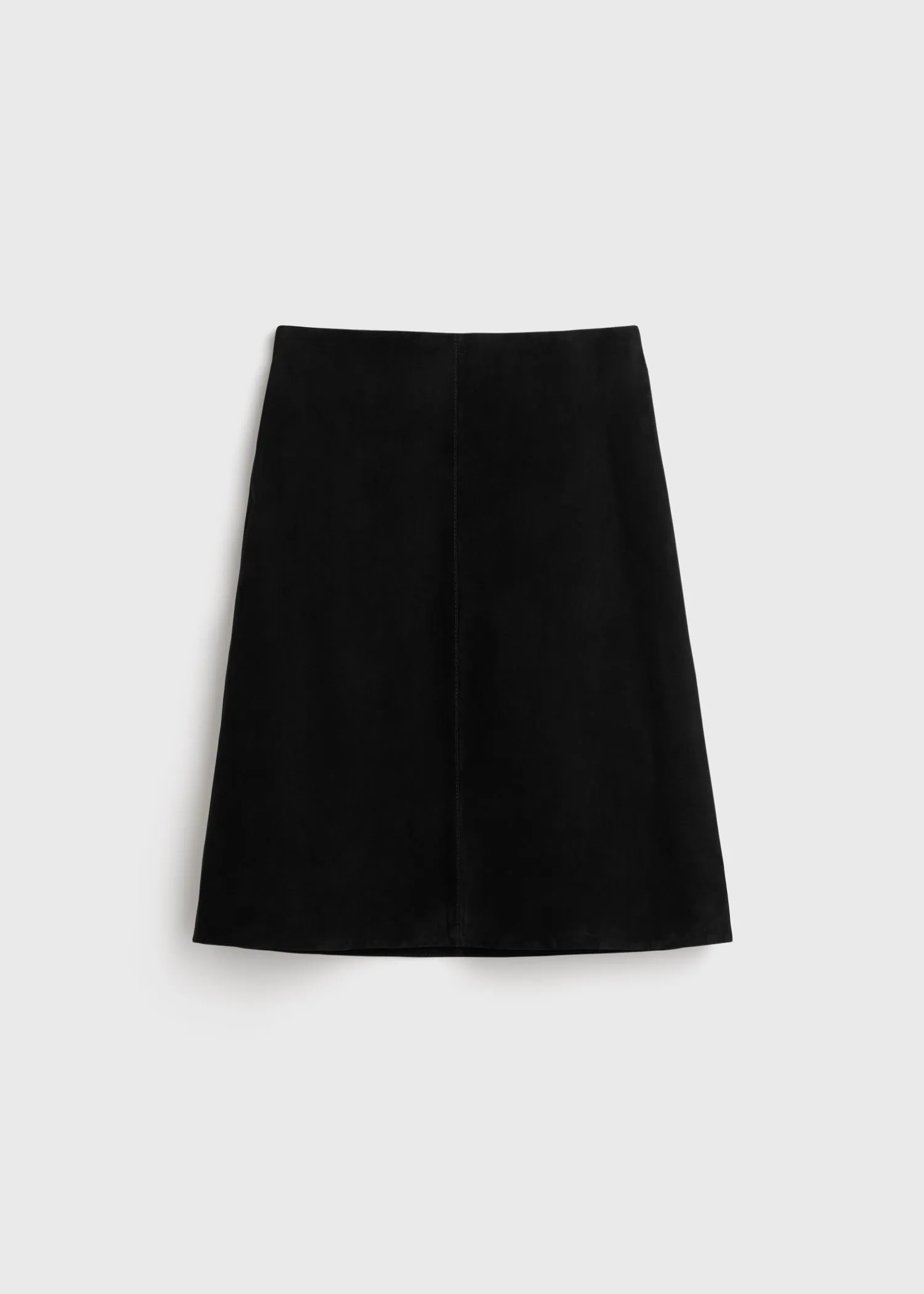 Suede skirt black sold by Toteme product image thumbnail 5