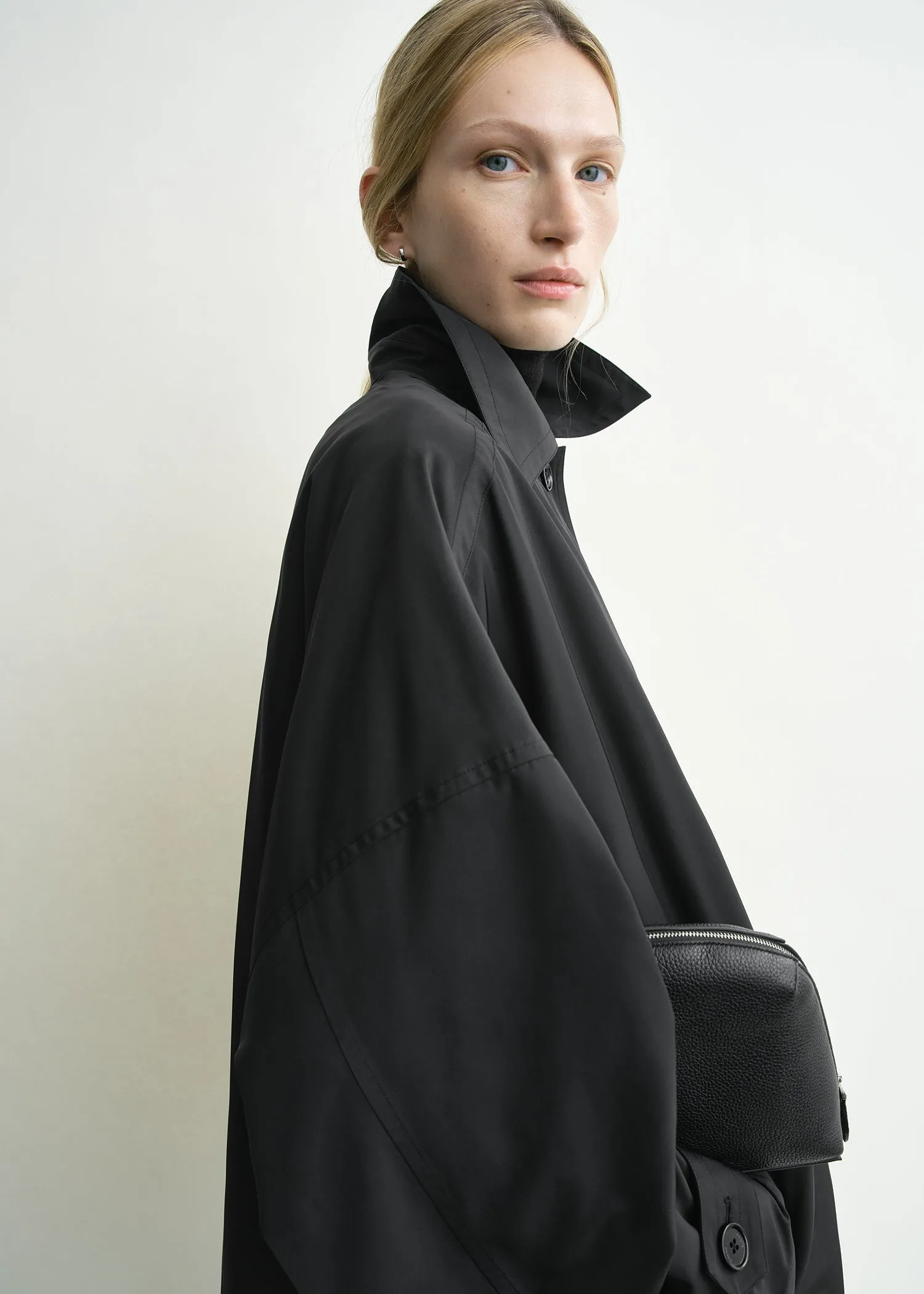 Car coat black sold by Toteme product image thumbnail 4