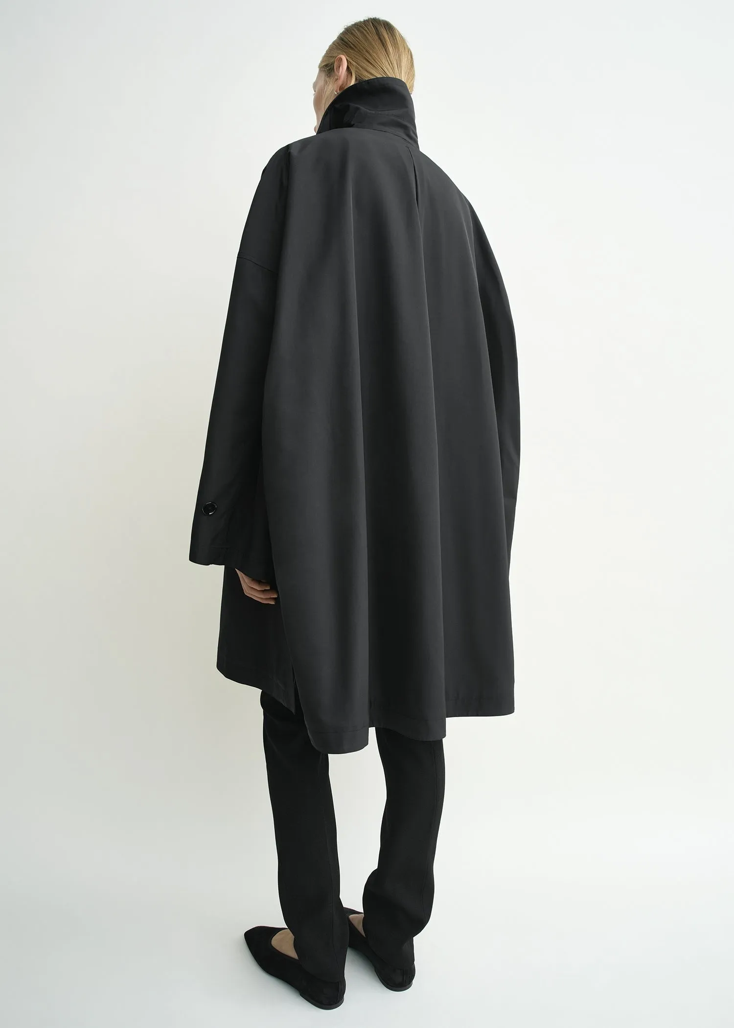 Car coat black sold by Toteme product image thumbnail 3