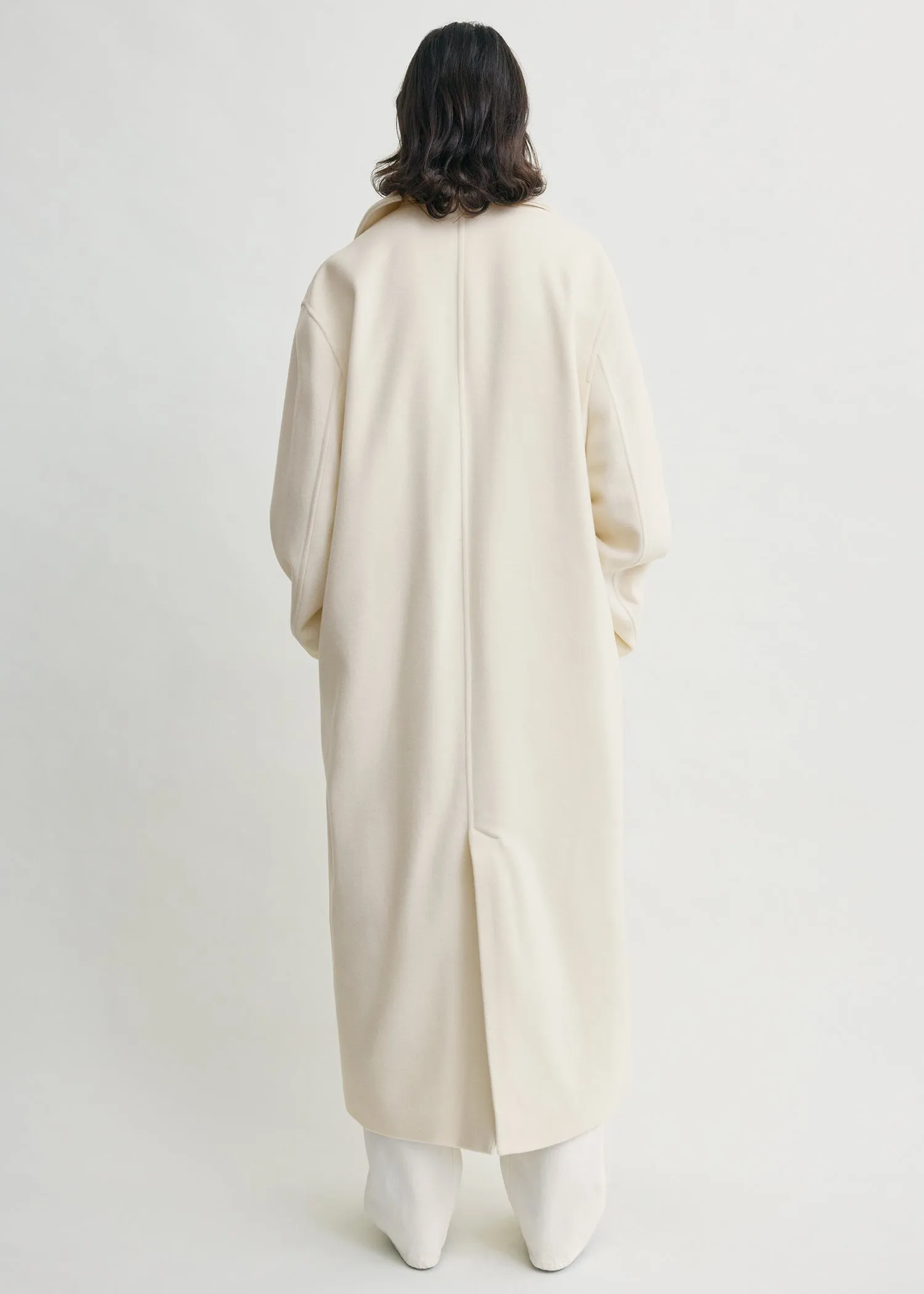 Shield coat ecru sold by Toteme product image thumbnail 3