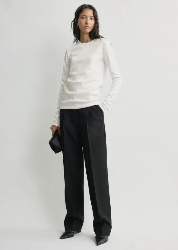 Sequin top white sold by Toteme