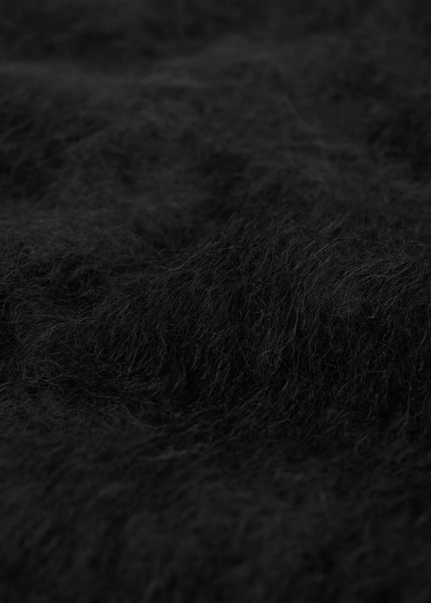 Funnel alpaca-blend neck warmer black sold by Toteme product image thumbnail 4