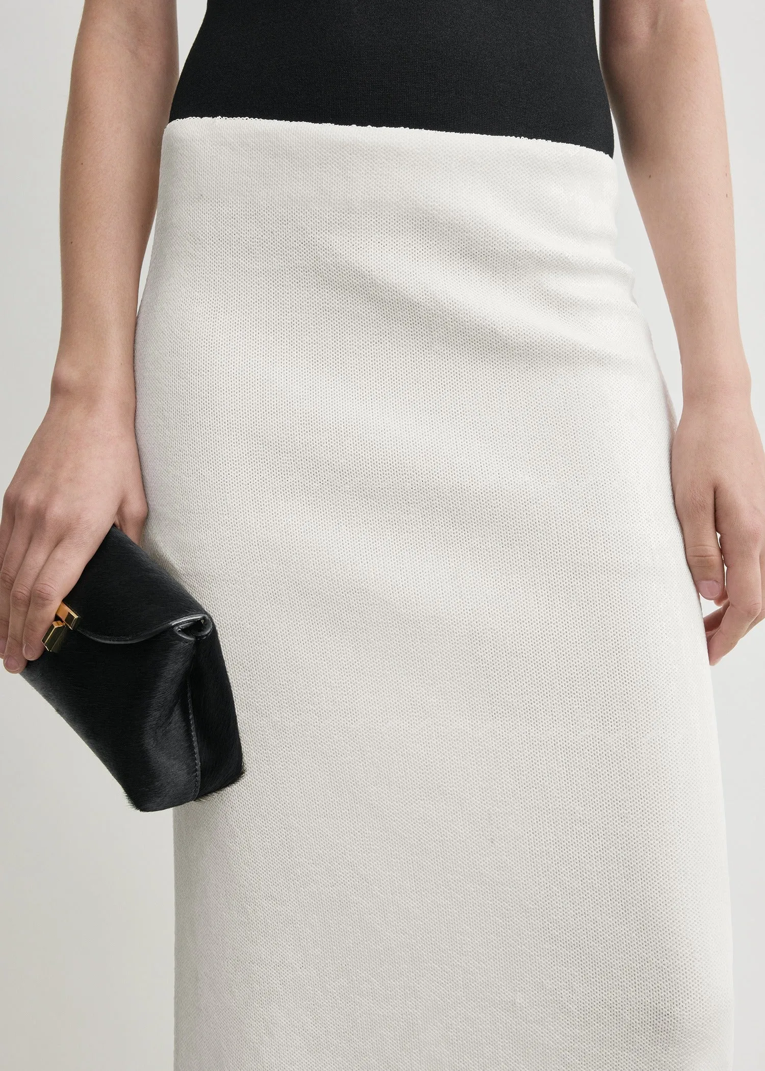 Sequin skirt white sold by Toteme product image thumbnail 4