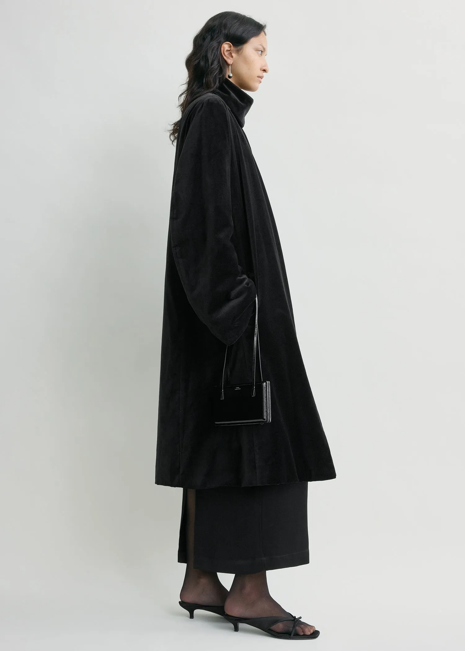 Smoking coat black sold by Toteme product image thumbnail 2