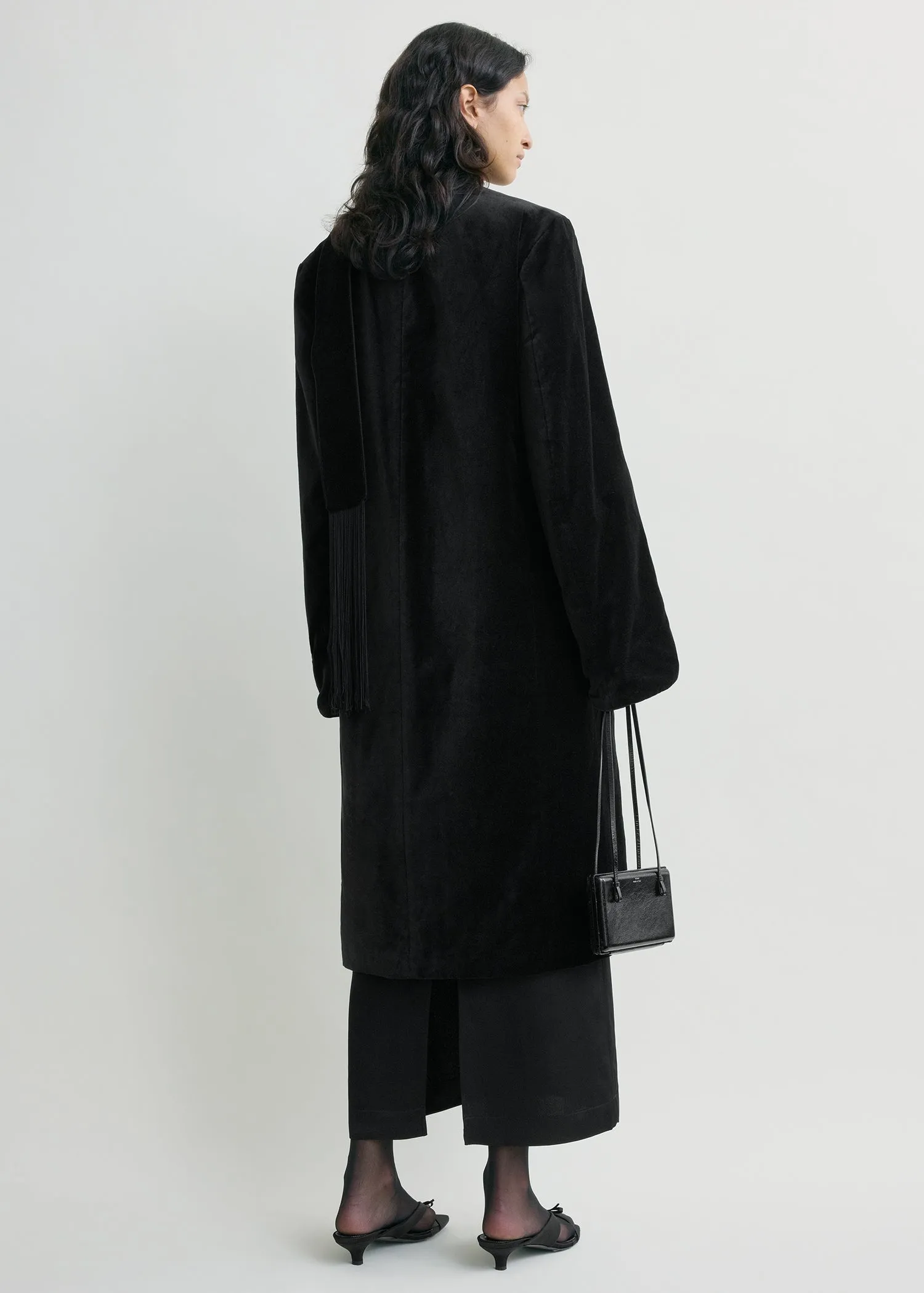 Smoking coat black sold by Toteme product image thumbnail 3
