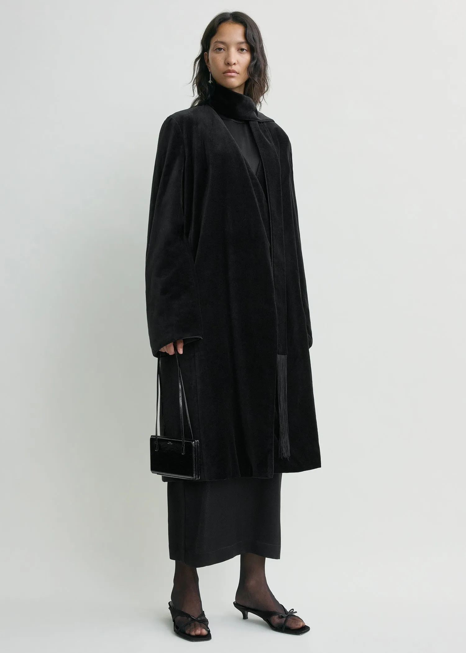 Smoking coat black sold by Toteme