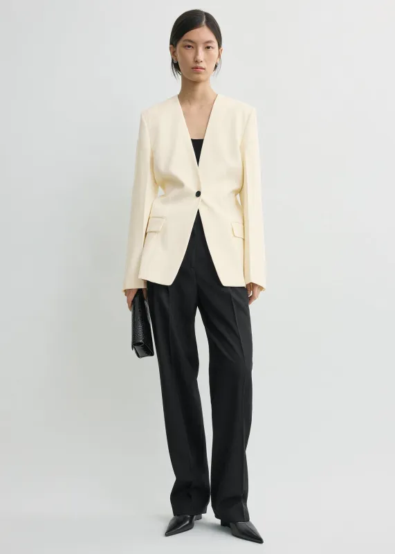 Slouch blazer off-white sold by Toteme