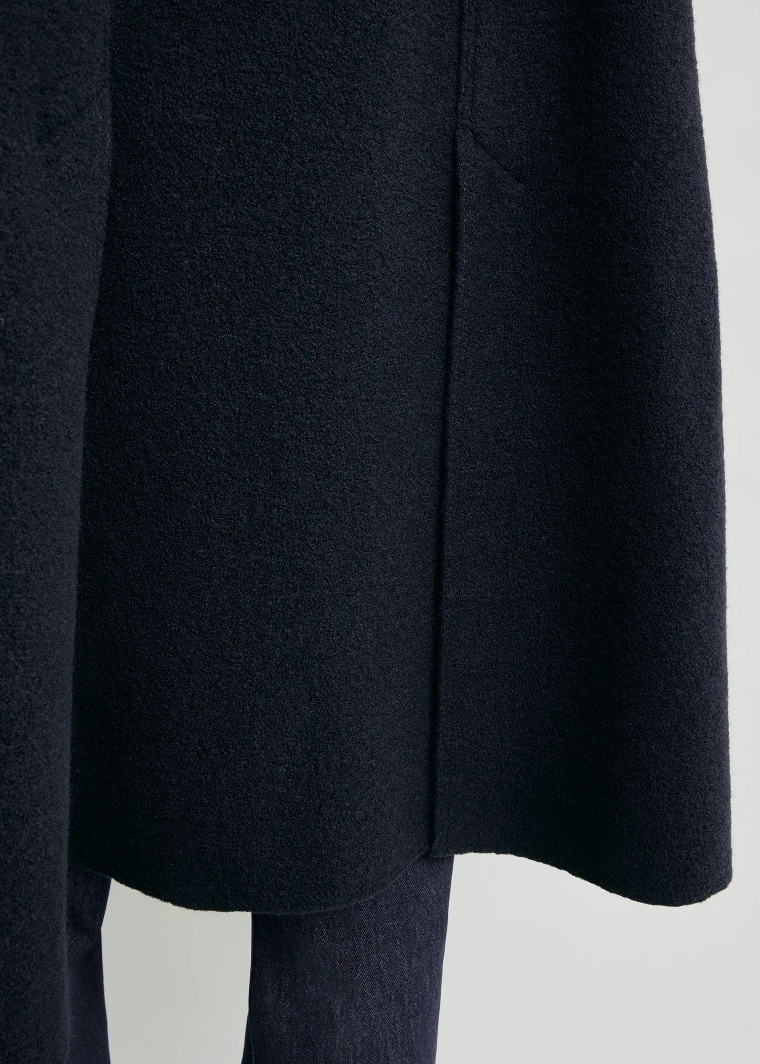 Cape coat navy sold by Toteme product image thumbnail 5