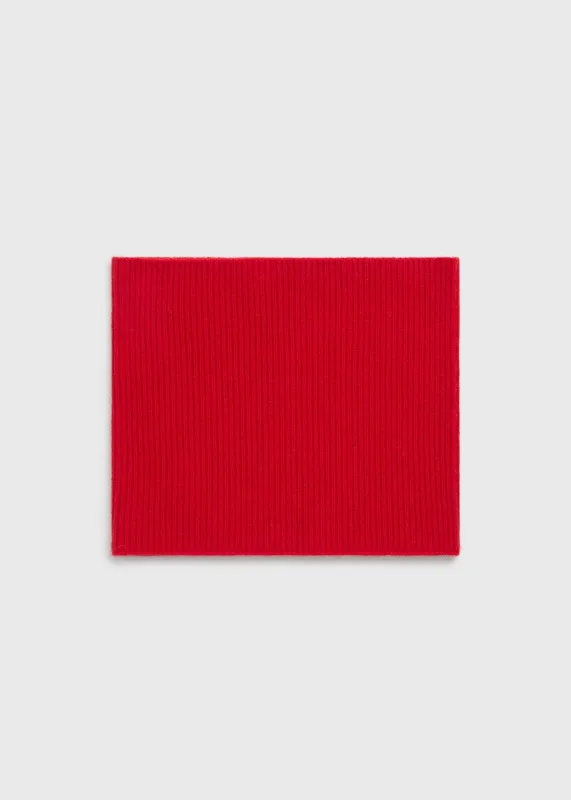 Cashmere neck warmer poppy sold by Toteme