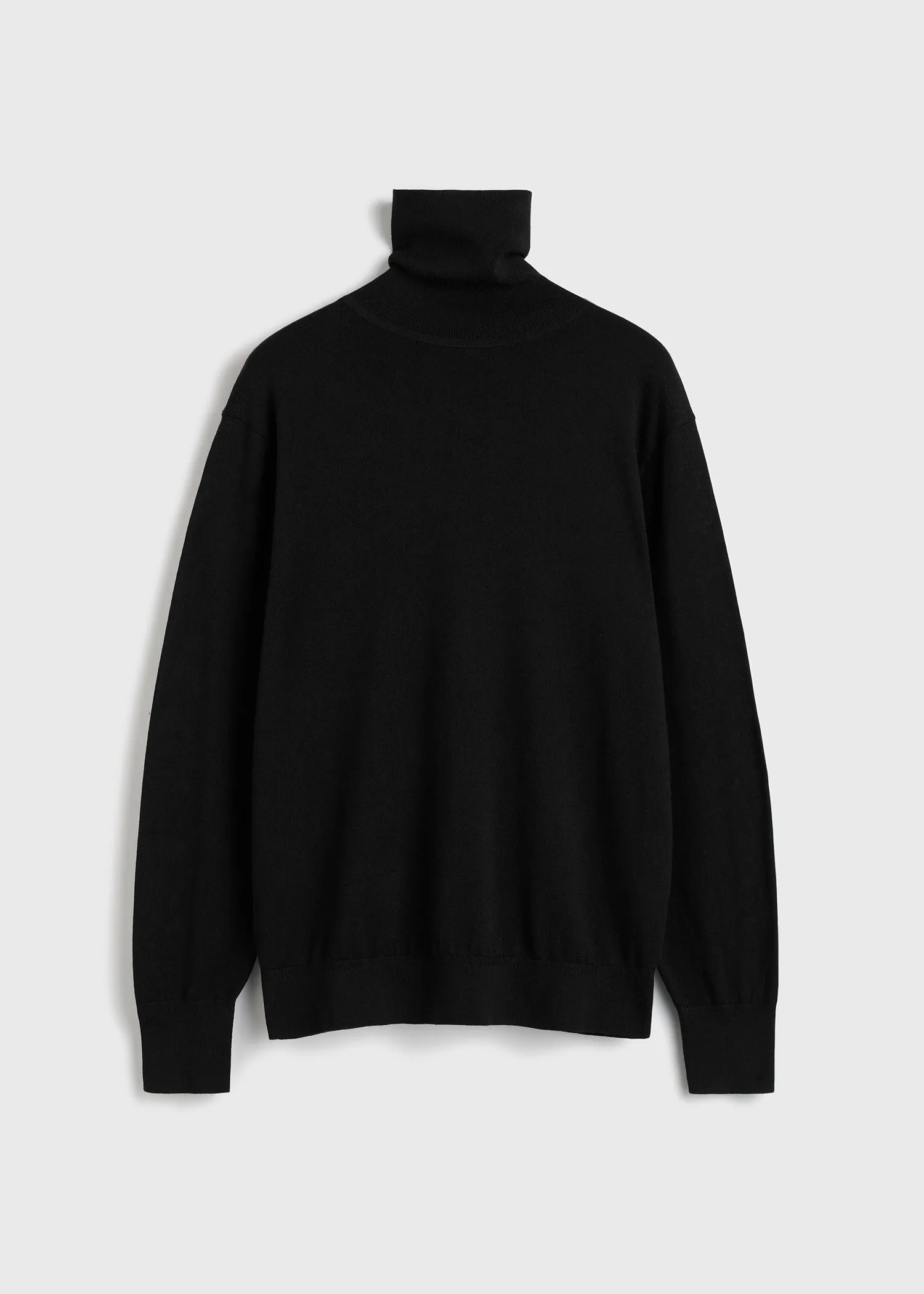 Merino turtleneck black sold by Toteme product image thumbnail 5