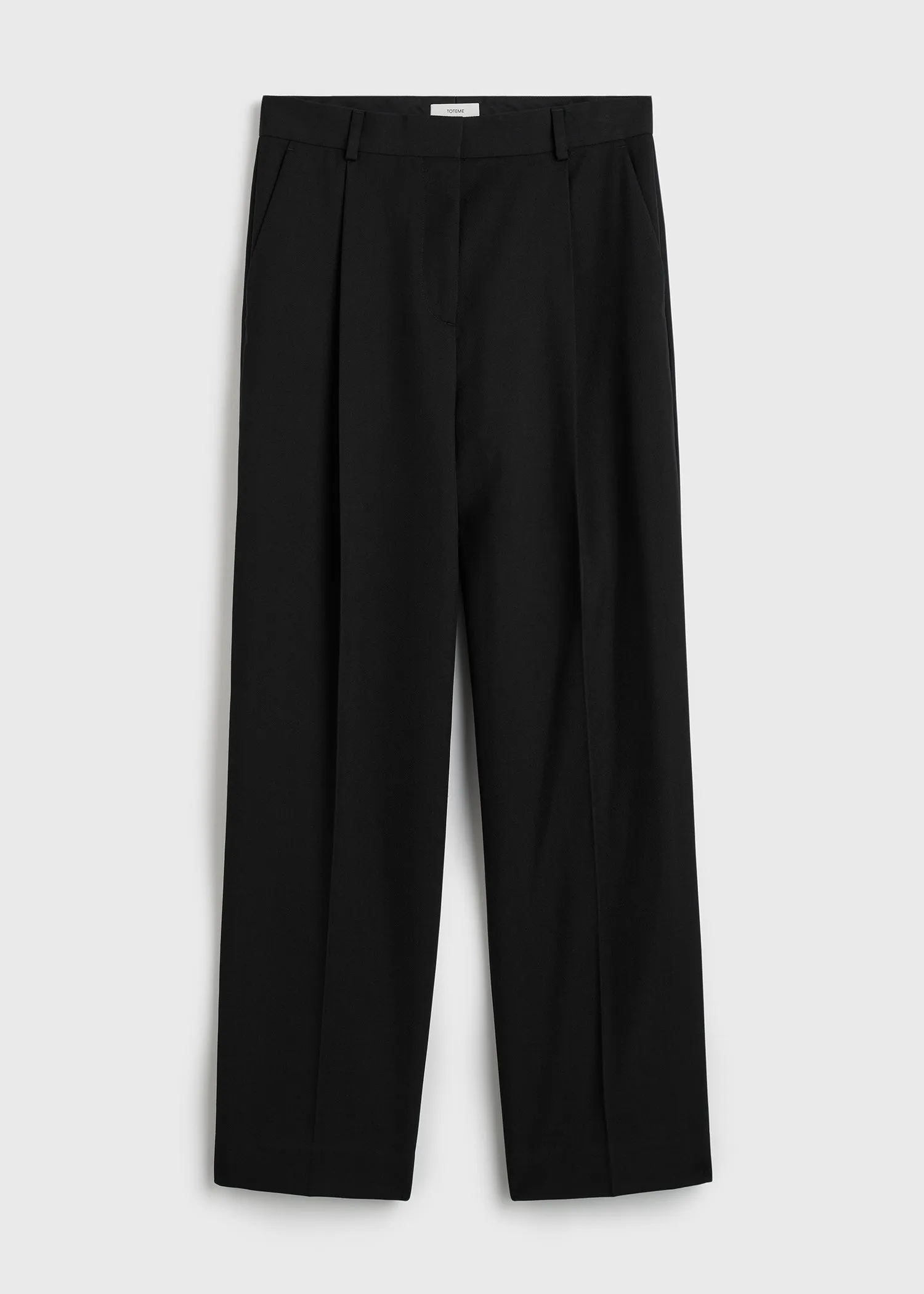 Pleat trousers black sold by Toteme product image thumbnail 5