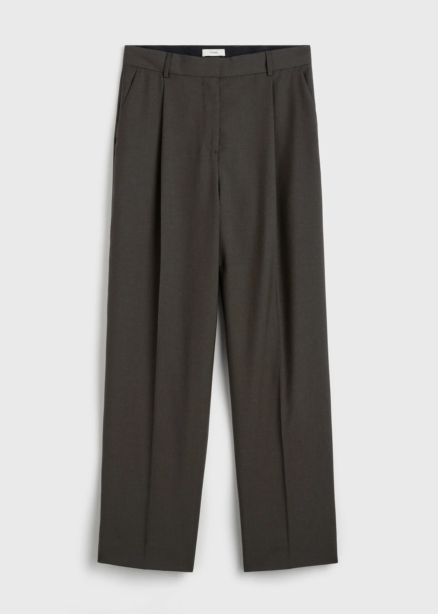 Pleat trousers pepper sold by Toteme product image thumbnail 5