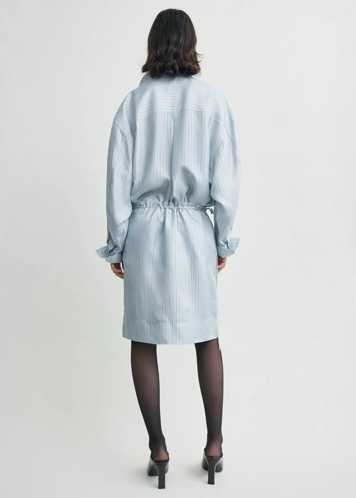 Striped mini skirt ice/white sold by Toteme product image thumbnail 3