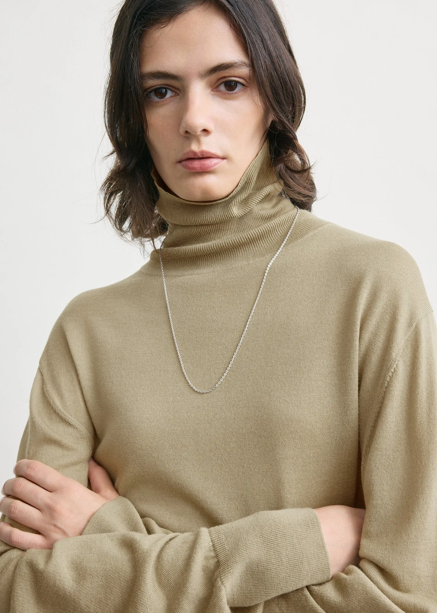 Merino turtleneck desert sold by Toteme product image thumbnail 4