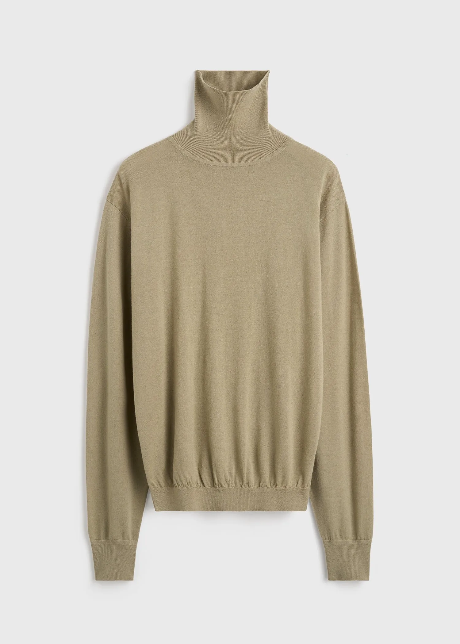 Merino turtleneck desert sold by Toteme product image thumbnail 5