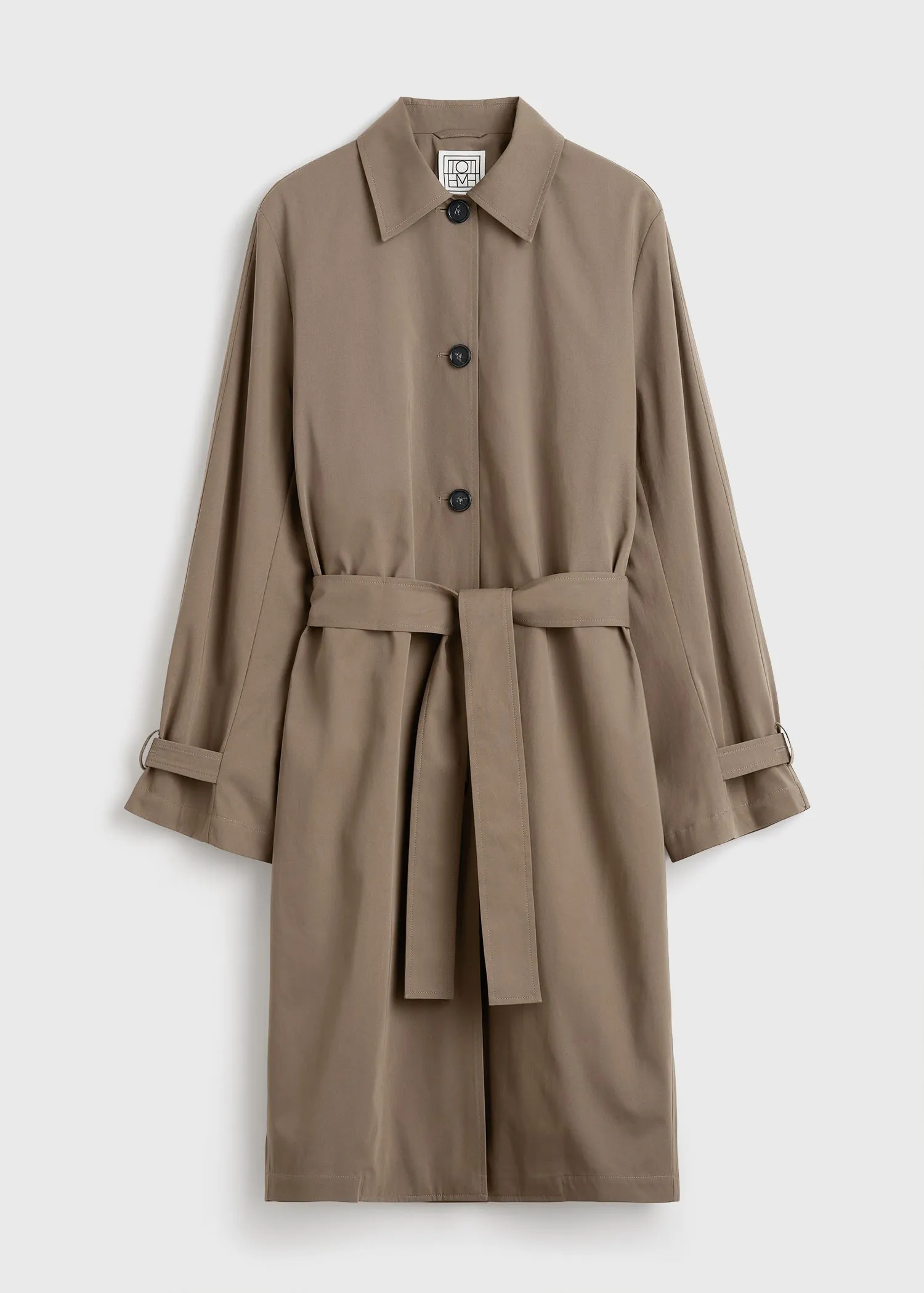 Light spring trench hazel sold by Toteme product image thumbnail 5