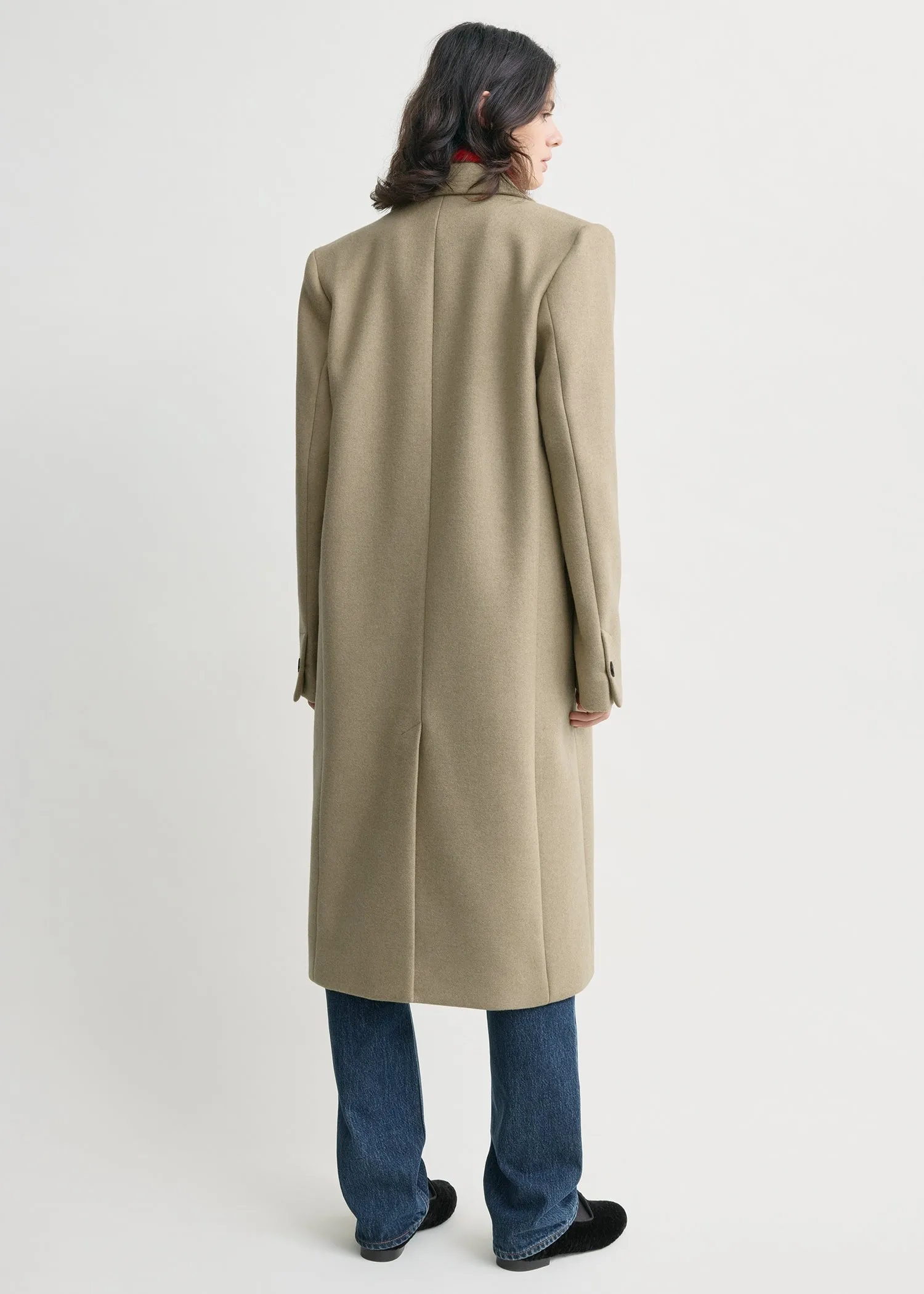 Classic winter coat biscuit sold by Toteme product image thumbnail 3