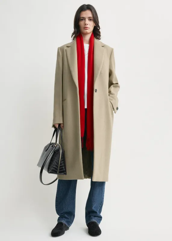 Classic winter coat biscuit sold by Toteme