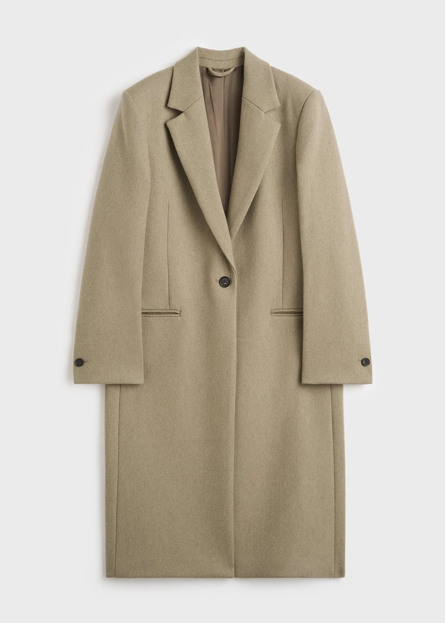 Classic winter coat biscuit sold by Toteme product image thumbnail 5