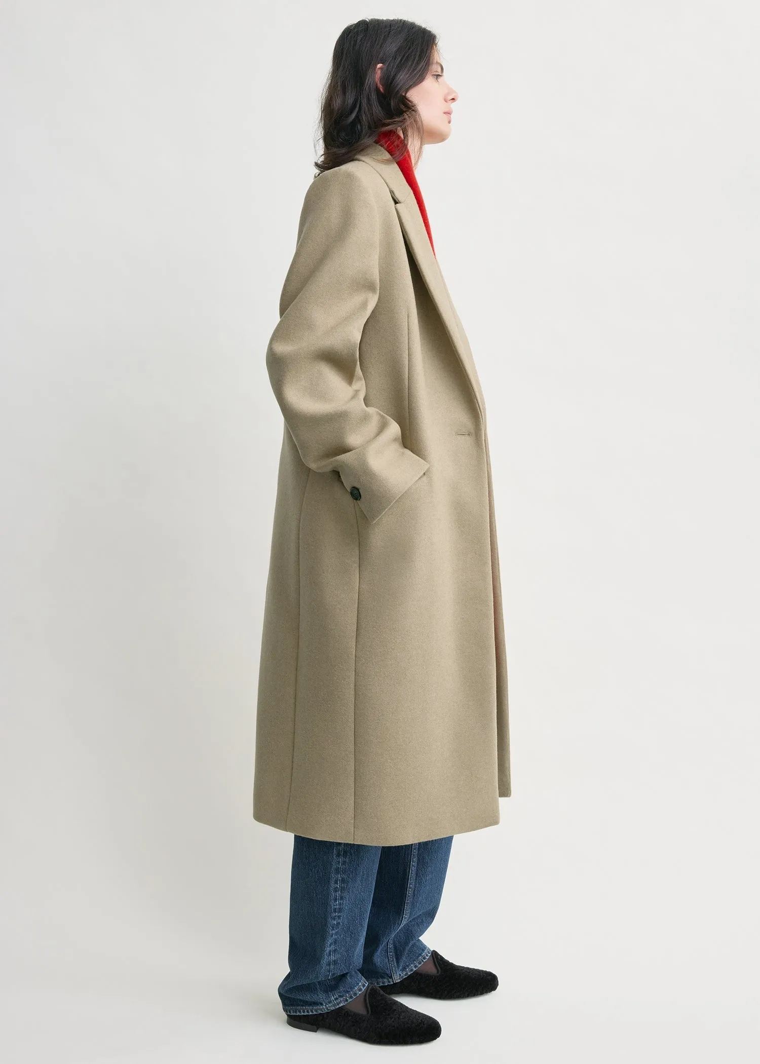 Classic winter coat biscuit sold by Toteme product image thumbnail 2