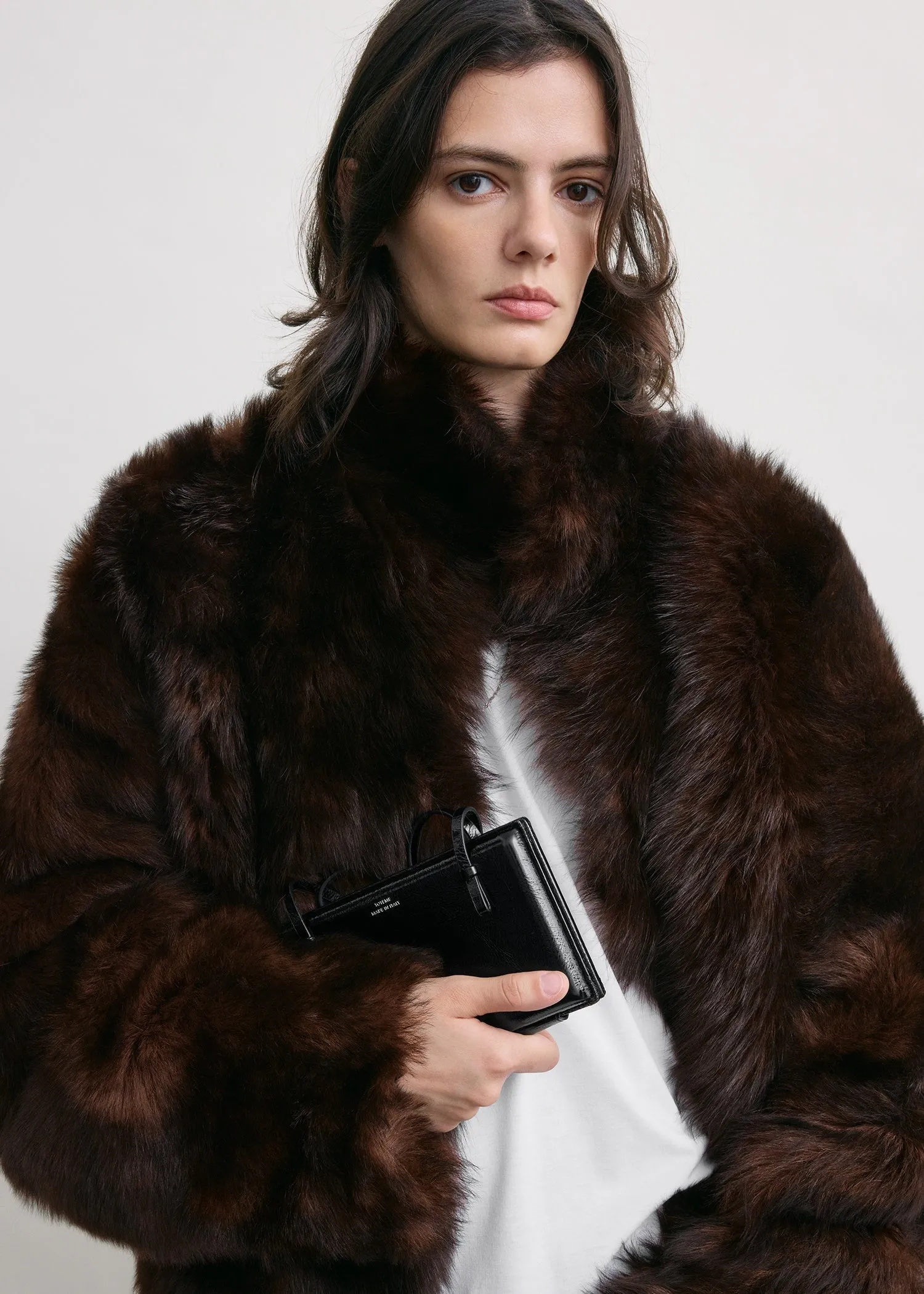 Cocktail naplack bag black sold by Toteme product image thumbnail 4