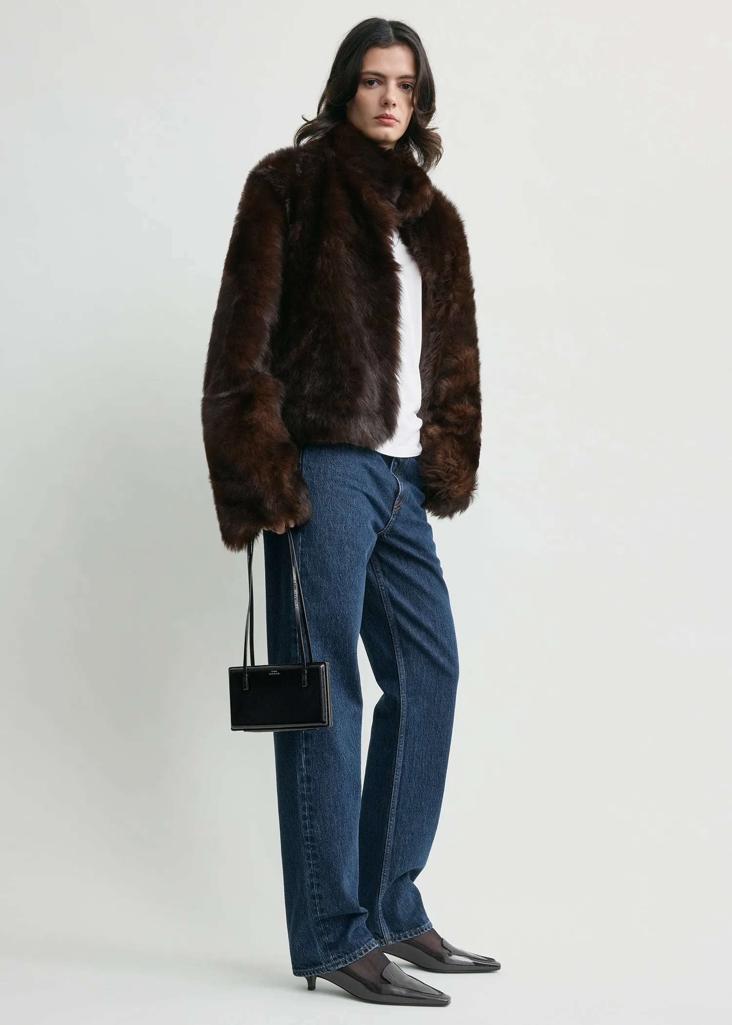 Cocktail naplack bag black sold by Toteme product image thumbnail 2