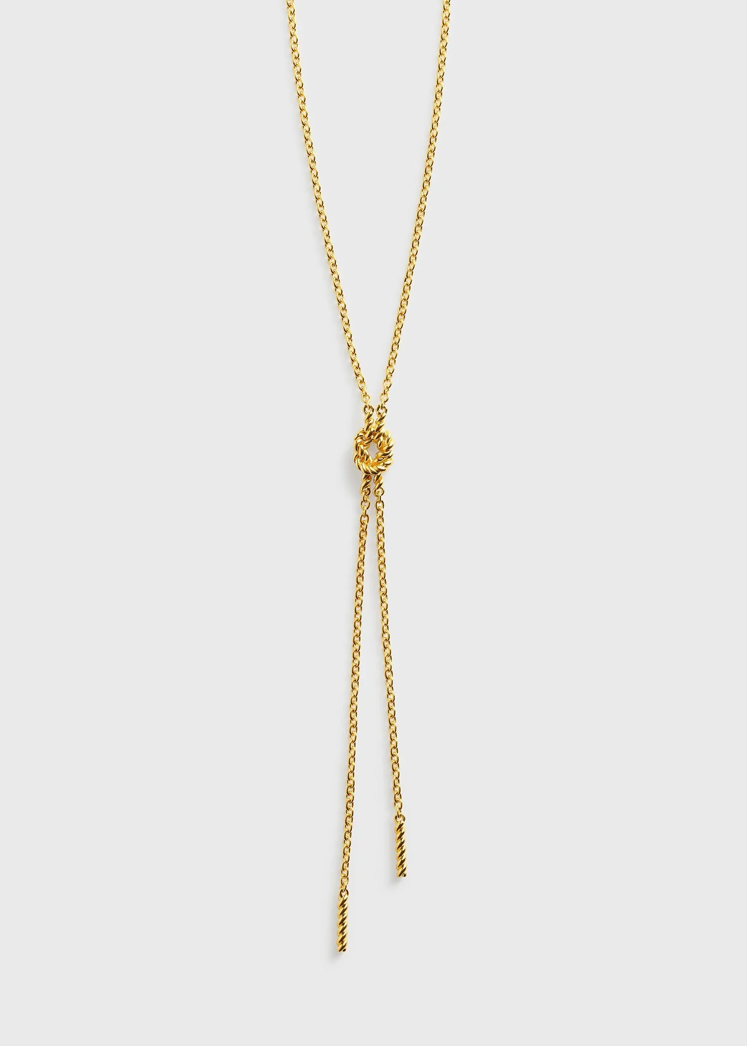 Rope lariat gold sold by Toteme product image thumbnail 4