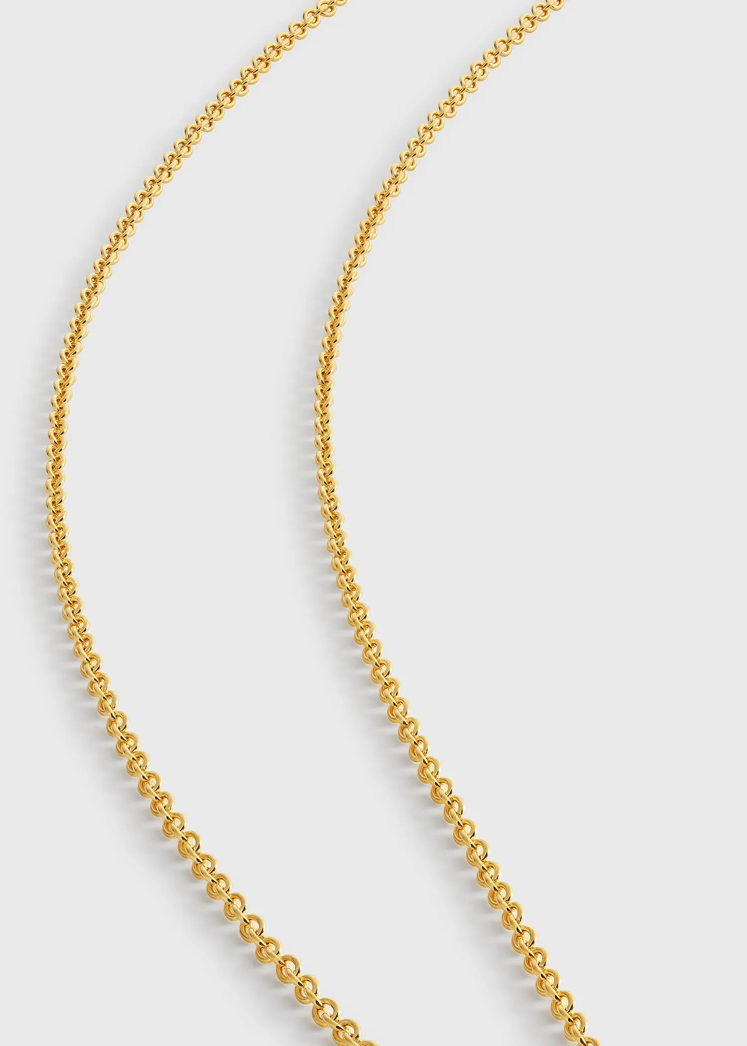 Rope lariat gold sold by Toteme product image thumbnail 5