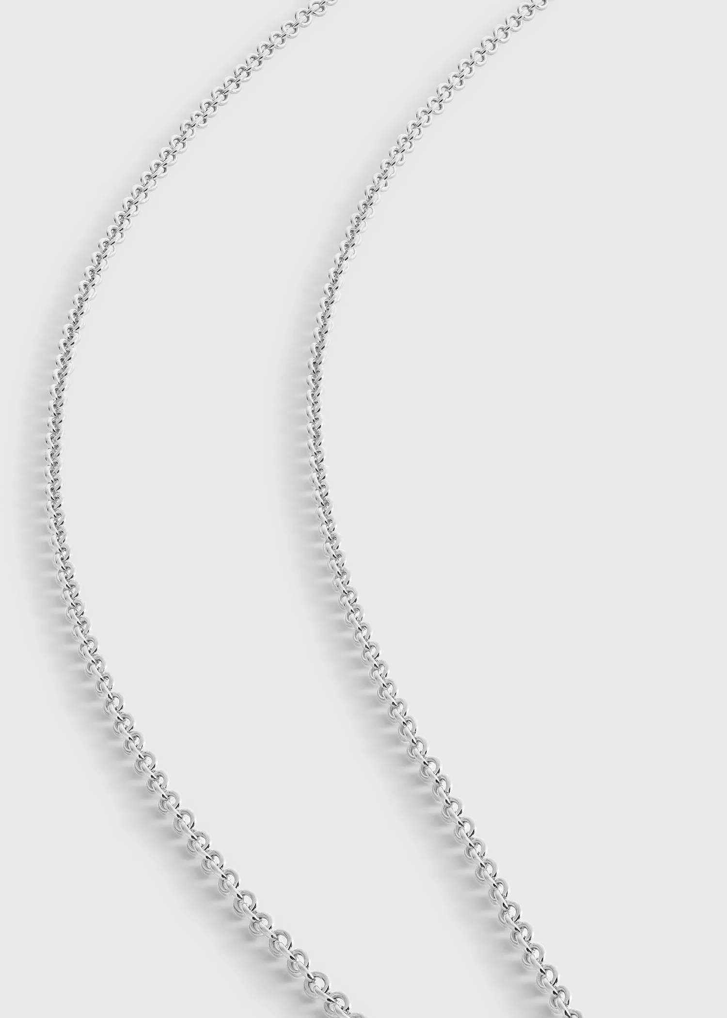 Rope lariat silver sold by Toteme product image thumbnail 5