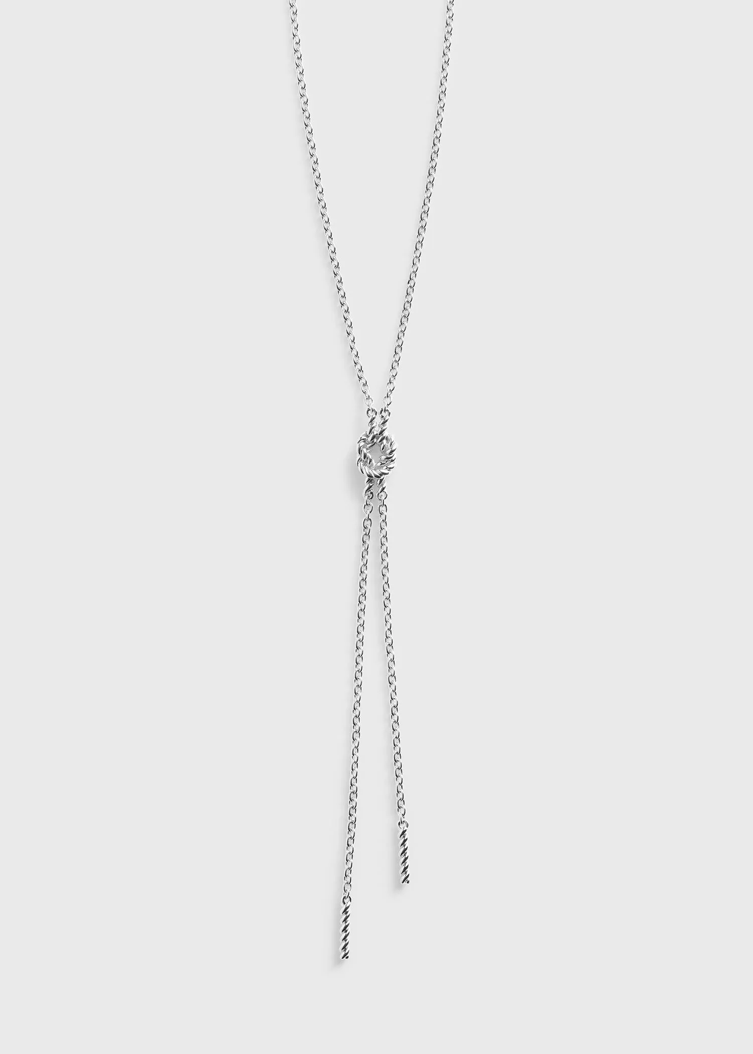 Rope lariat silver sold by Toteme product image thumbnail 4