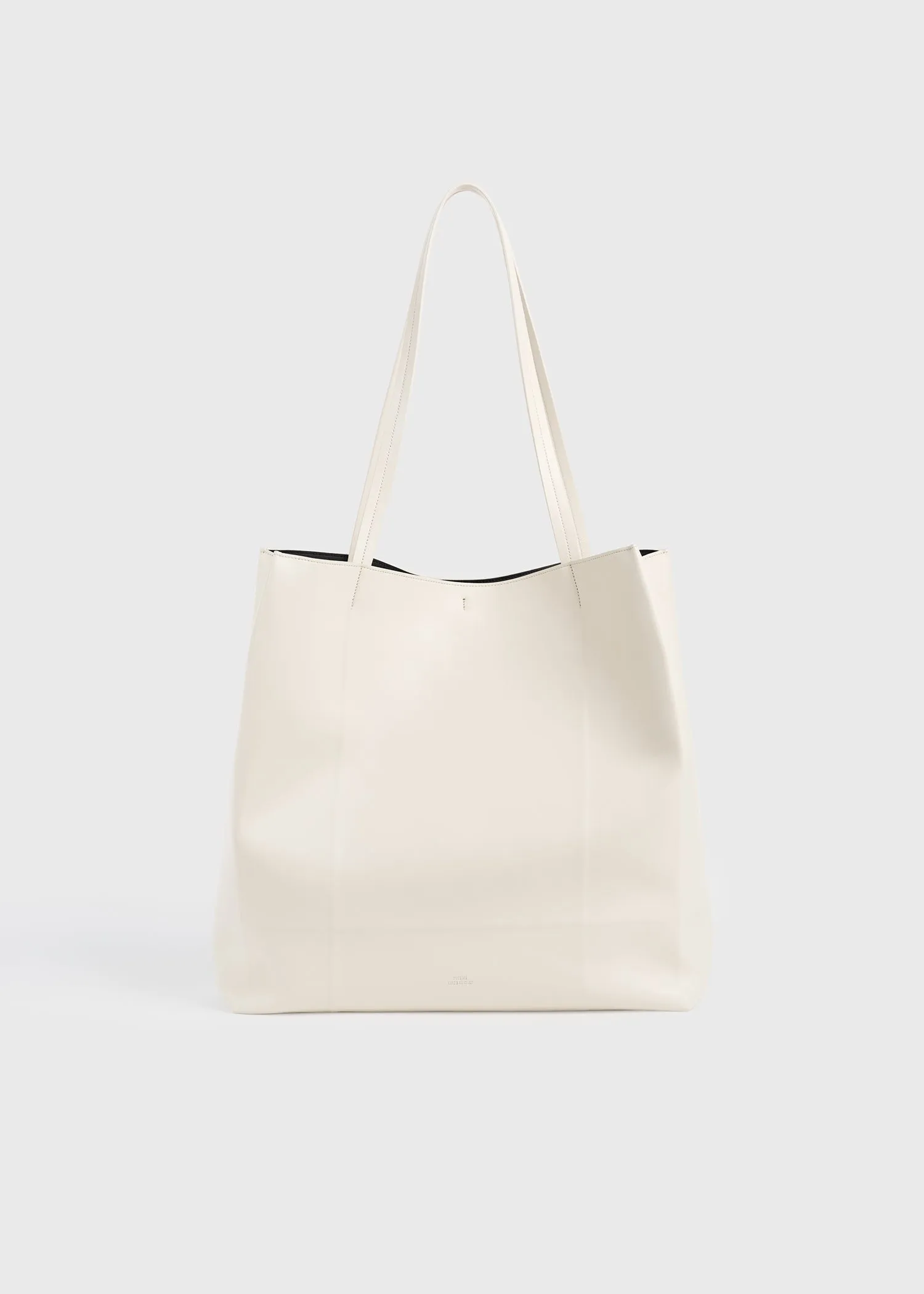 Roam leather tote stone sold by Toteme