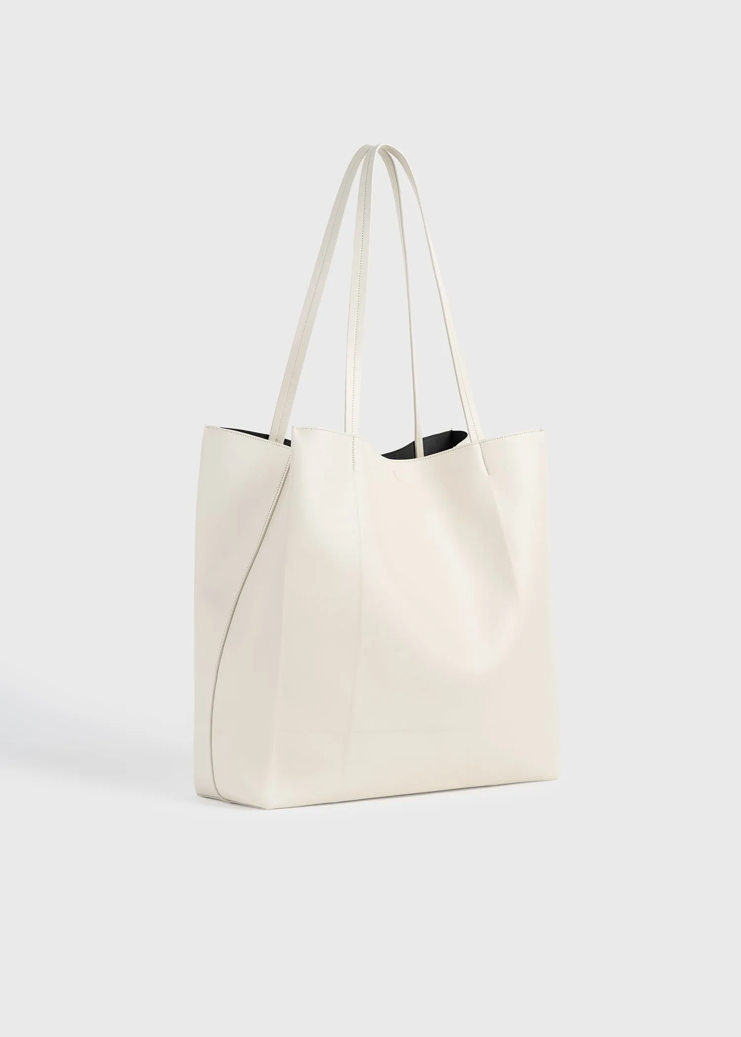 Roam leather tote stone sold by Toteme product image thumbnail 5